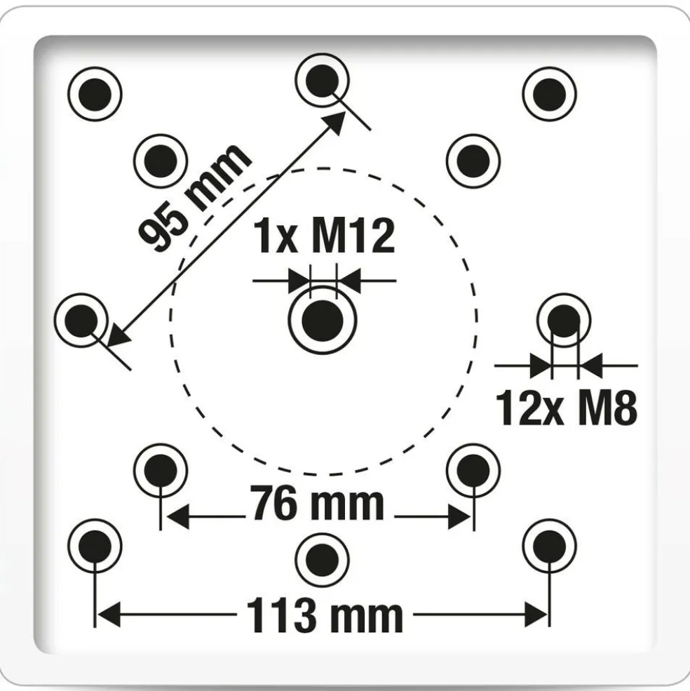 Platinum ingraaf parasolvoet