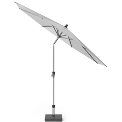 Platinum Riva parasol 300 light grey