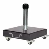 Platinum Rome parasolvoet 40 kg graniet met wielen