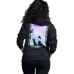 Poederbaas CL hoodie dames black