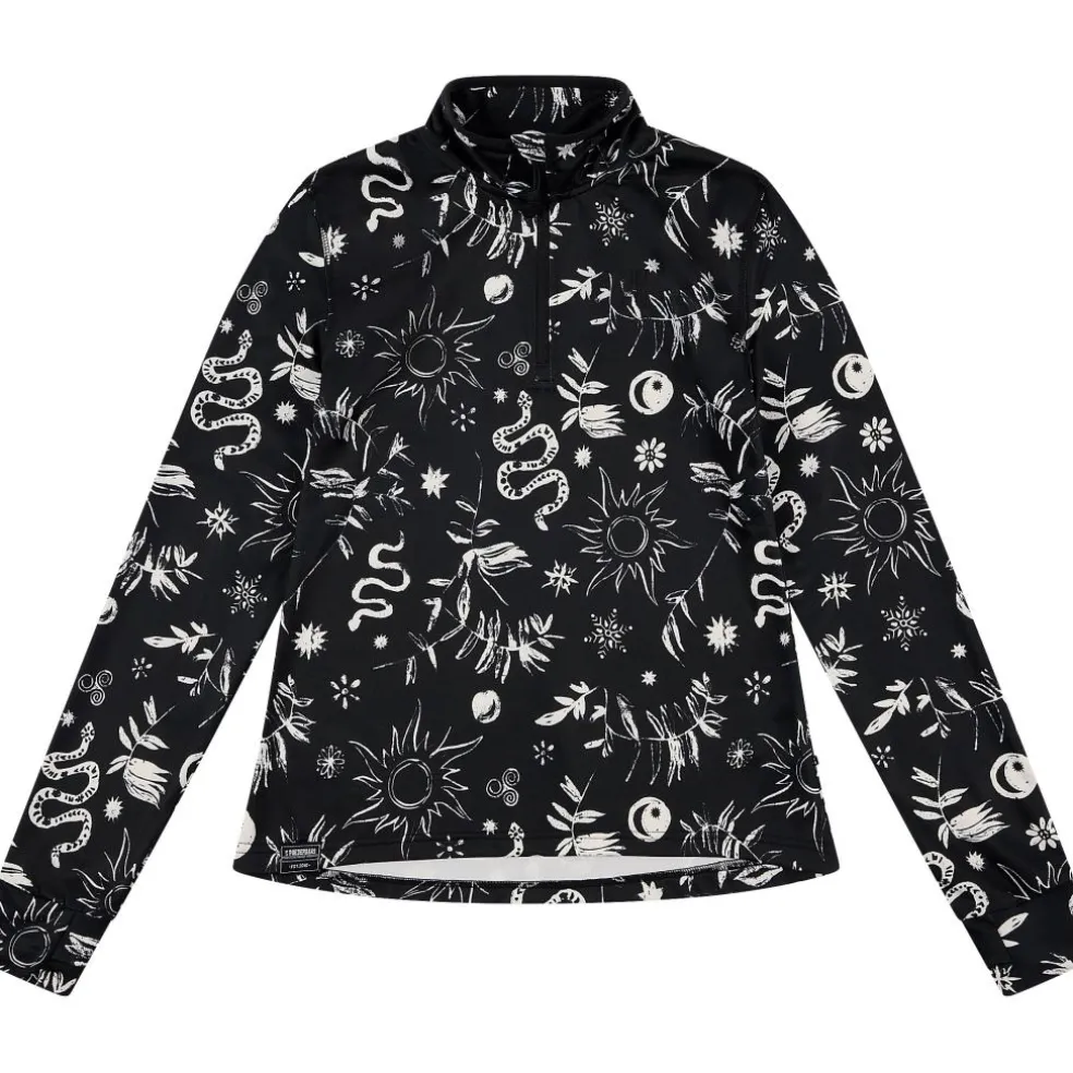 Poederbaas CL skipully dames black multi