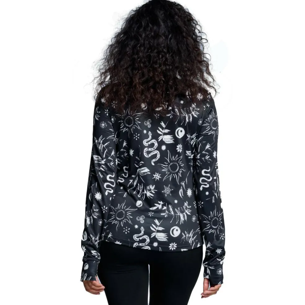 Poederbaas CL skipully dames black multi