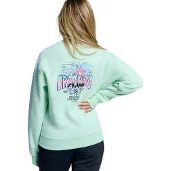 Poederbaas CL sweater dames avocado