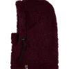 Poederbaas Fluffy balaclava bordeaux