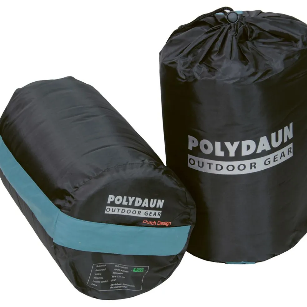 Polydaun Beach House slaapzak turquoise mint