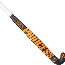 Princess Hockey Premium 7 STAR SG9 Low Bow hockeystick black orange