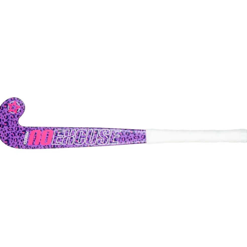 Princess Hockey Woodcore hockeystick junior leo pu neon - 18 inch
