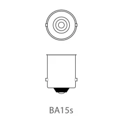 ProPlus BA15s 12V 10W halogeenlamp set van 2 stuks