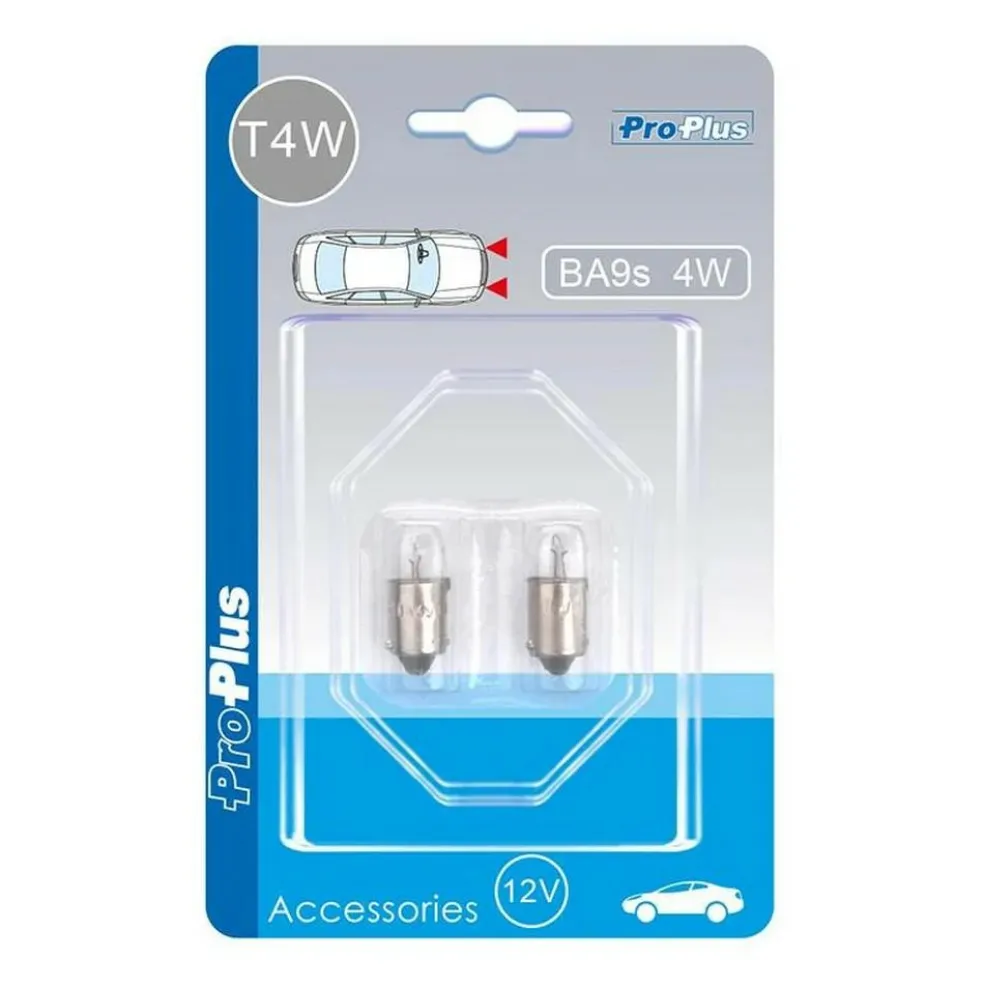 ProPlus BA9s 12V 4W halogeenlamp set van 2 stuks