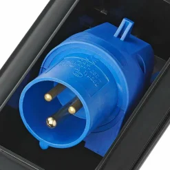 ProPlus CEE wandinvoerdoos rechthoekig zwart