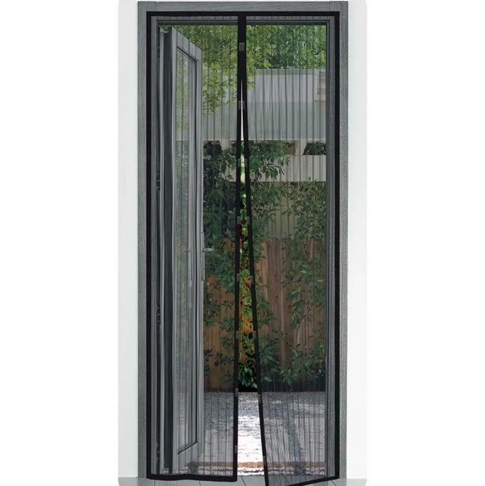 ProPlus Magnetische hordeur 210 x 100 cm black