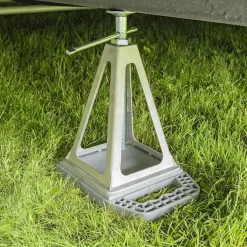 ProPlus Onderlegplaten voor caravansteunvoeten set van 4 stuks