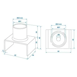 ProPlus Opzetstuk voor potkrik grijs