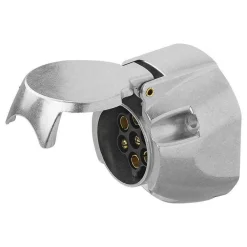 ProPlus 7+1-polige metalen stekkerdoos