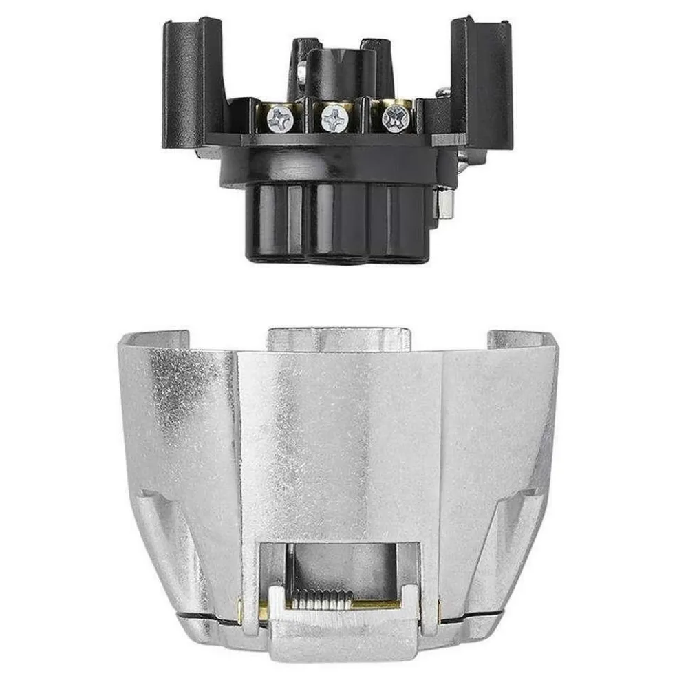 ProPlus 7+1-polige metalen stekkerdoos