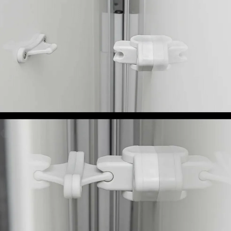 ProPlus Scharnierende deurvanger grijs