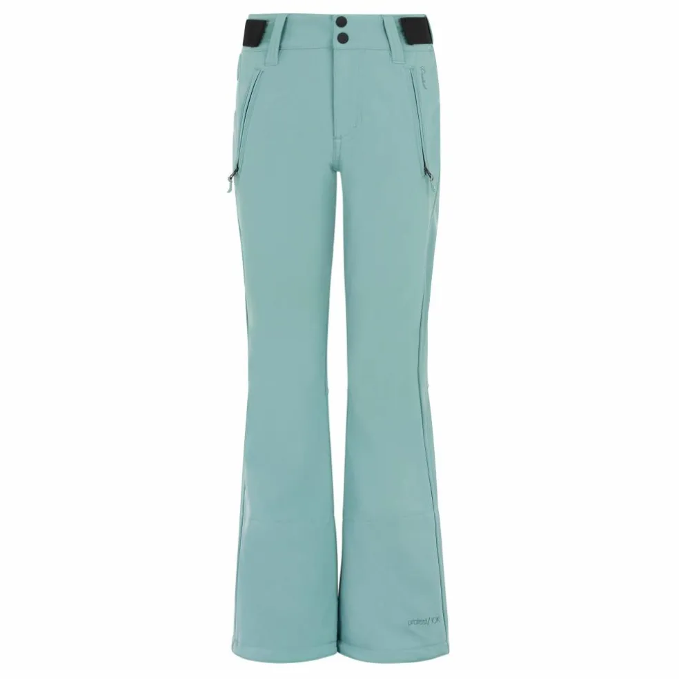 Protest Lole softshell skibroek junior crocodile green