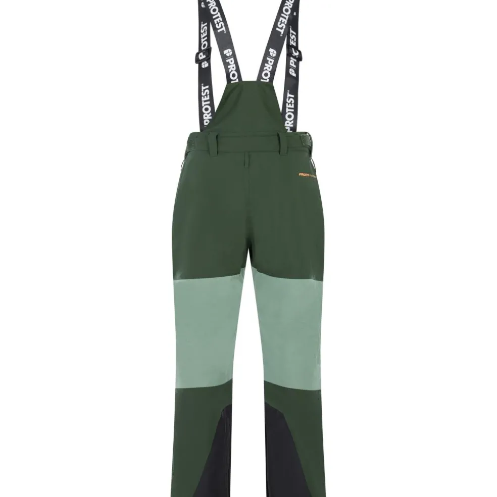 Protest Reider salopette skibroek heren kale green