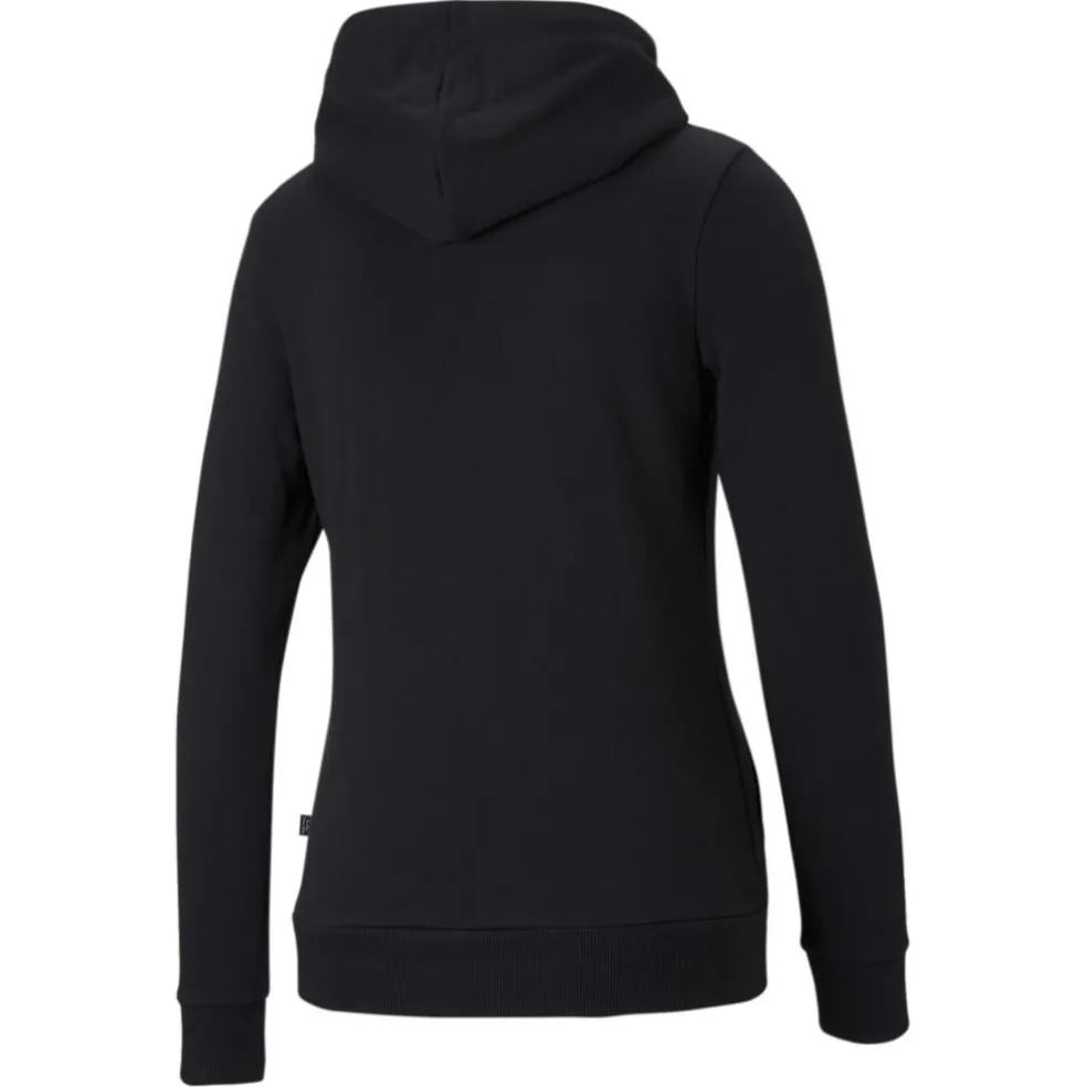 Puma Essentials Logo hoodie dames Puma black