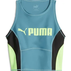 Puma Fit Eversculpt sport bh dames bold blue speed green