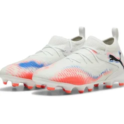 Puma Future 8 Match FG - AG voetbalschoenen junior PUMA white PUMA black glowing red