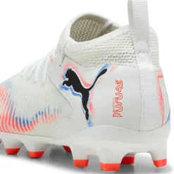 Puma Future 8 Match FG - AG voetbalschoenen junior PUMA white PUMA black glowing red