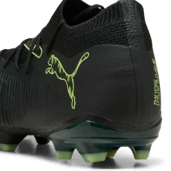 Puma Future 8 Match FG - AG voetbalschoenen PUMA black fizzy light green terrain