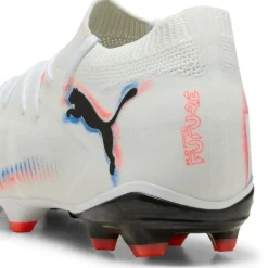 Puma Future 8 Match FG - AG voetbalschoenen PUMA white PUMA black glowing red