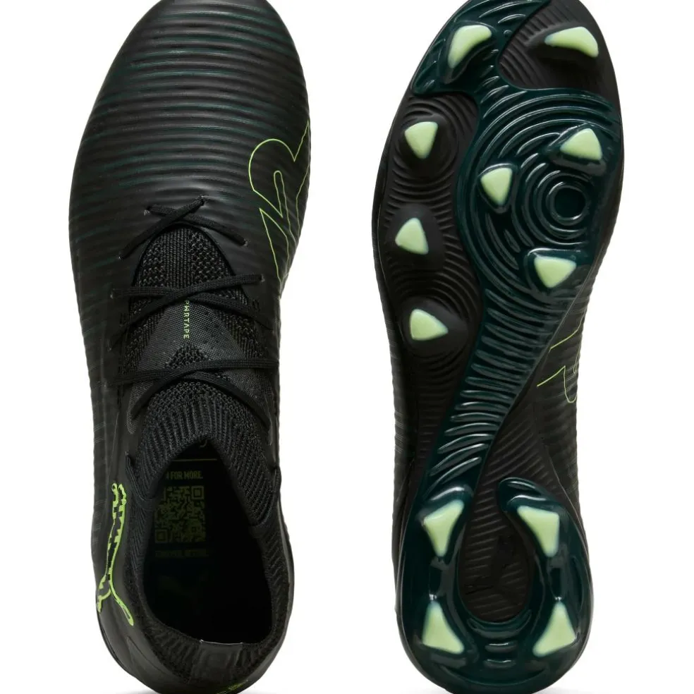 Puma Future 8 Pro FG - AG voetbalschoenen PUMA black fizzy light green terrain