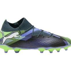 Puma FUTURE 7 PRO FG AG voetbalschoenen junior grey skies puma white fizzy apple