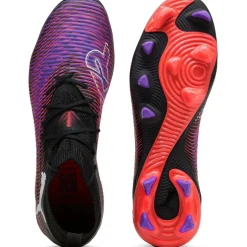 Puma FUTURE 8 PRO FG AG voetbalschoenen heren PUMA black PUMA white glowing red