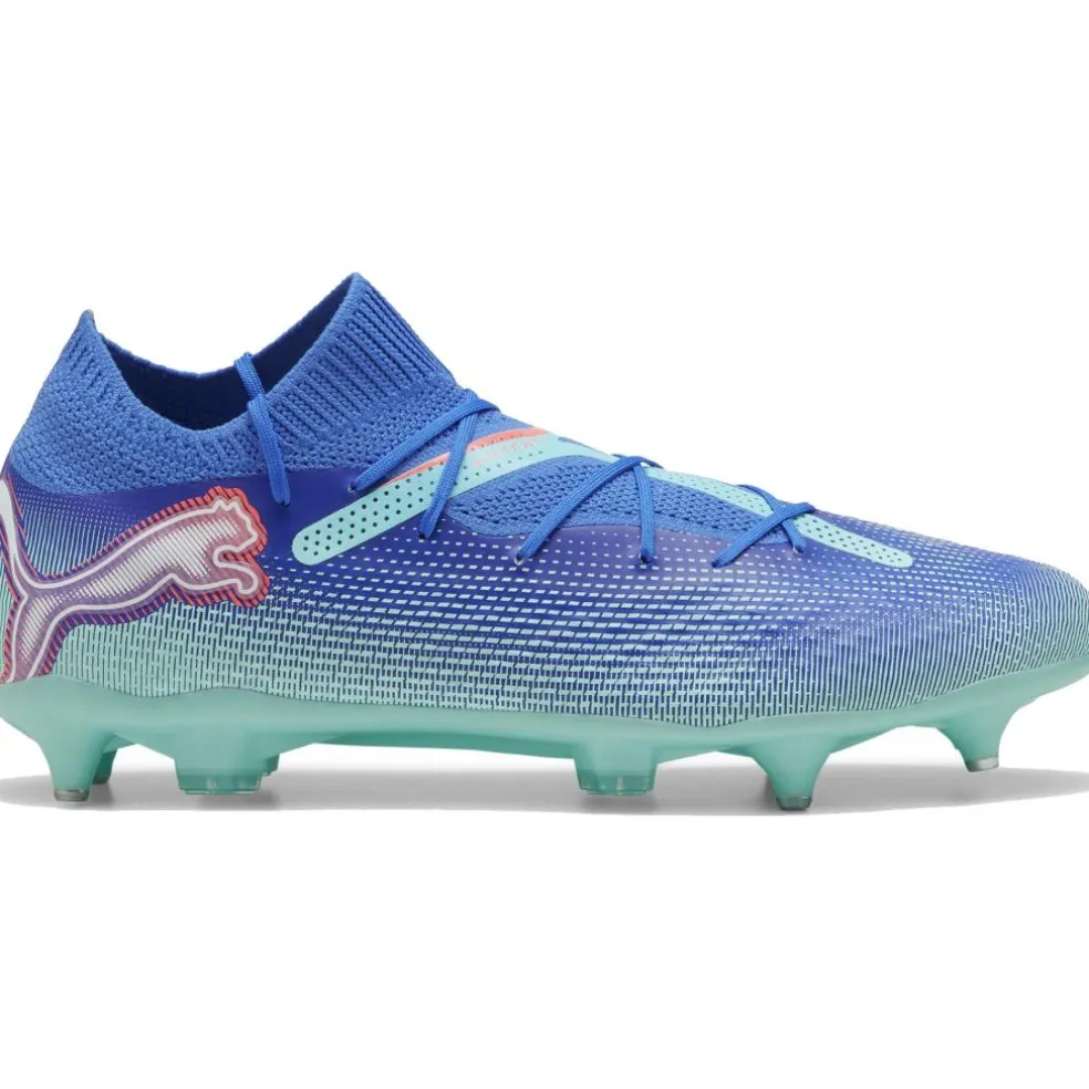 Puma FUTURE 7 PRO MXSG voetbalschoenen heren bluemazing PUMA white electric peppermint