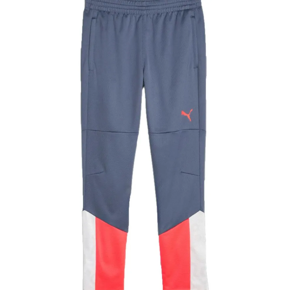 Puma IndividualCUP trainingsbroek junior Puma white inky blue