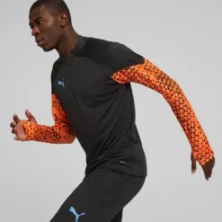 Puma IndividualCUP trainingsshirt heren Puma black ultra orange