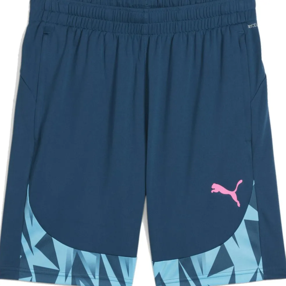 Puma IndividualFINAL voetbalbroekje heren ocean tropic bright aqua