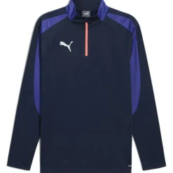 Puma IndividualLIGA 1/4 Zip trainingsshirt heren club navy