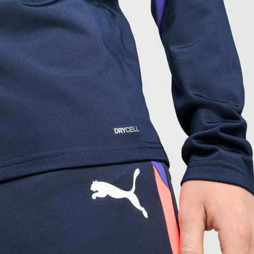 Puma IndividualLIGA 1/4 Zip trainingsshirt heren club navy