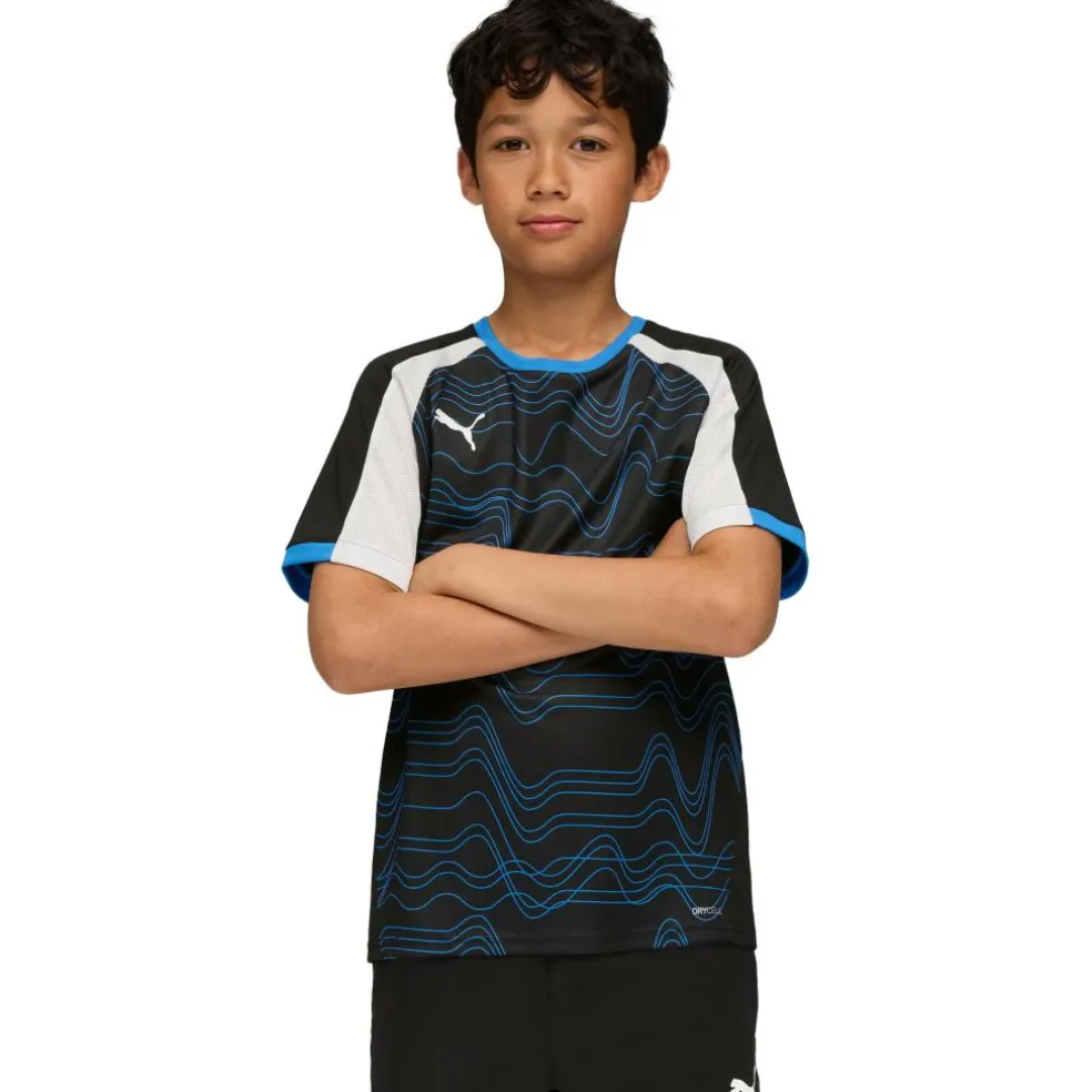 Puma IndividualLIGA voetbalshirt junior PUMA black PUMA white ultra blue