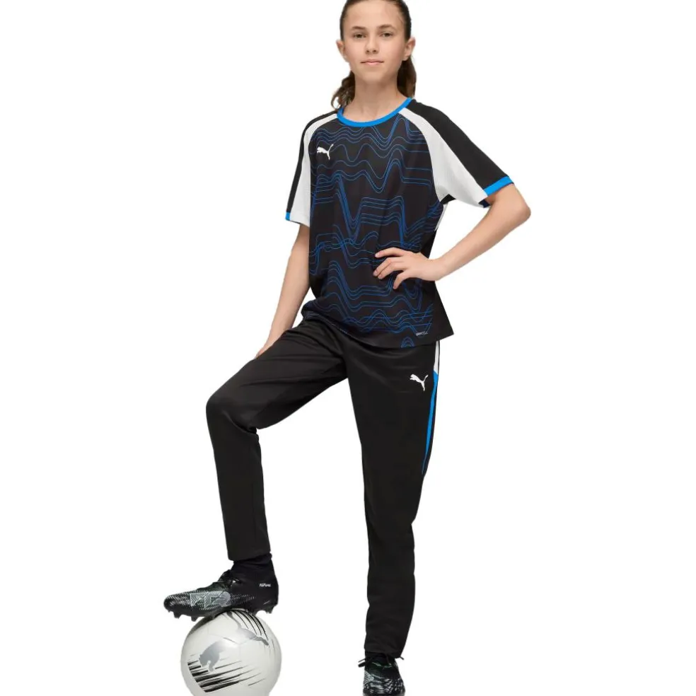Puma IndividualLIGA voetbalshirt junior PUMA black PUMA white ultra blue