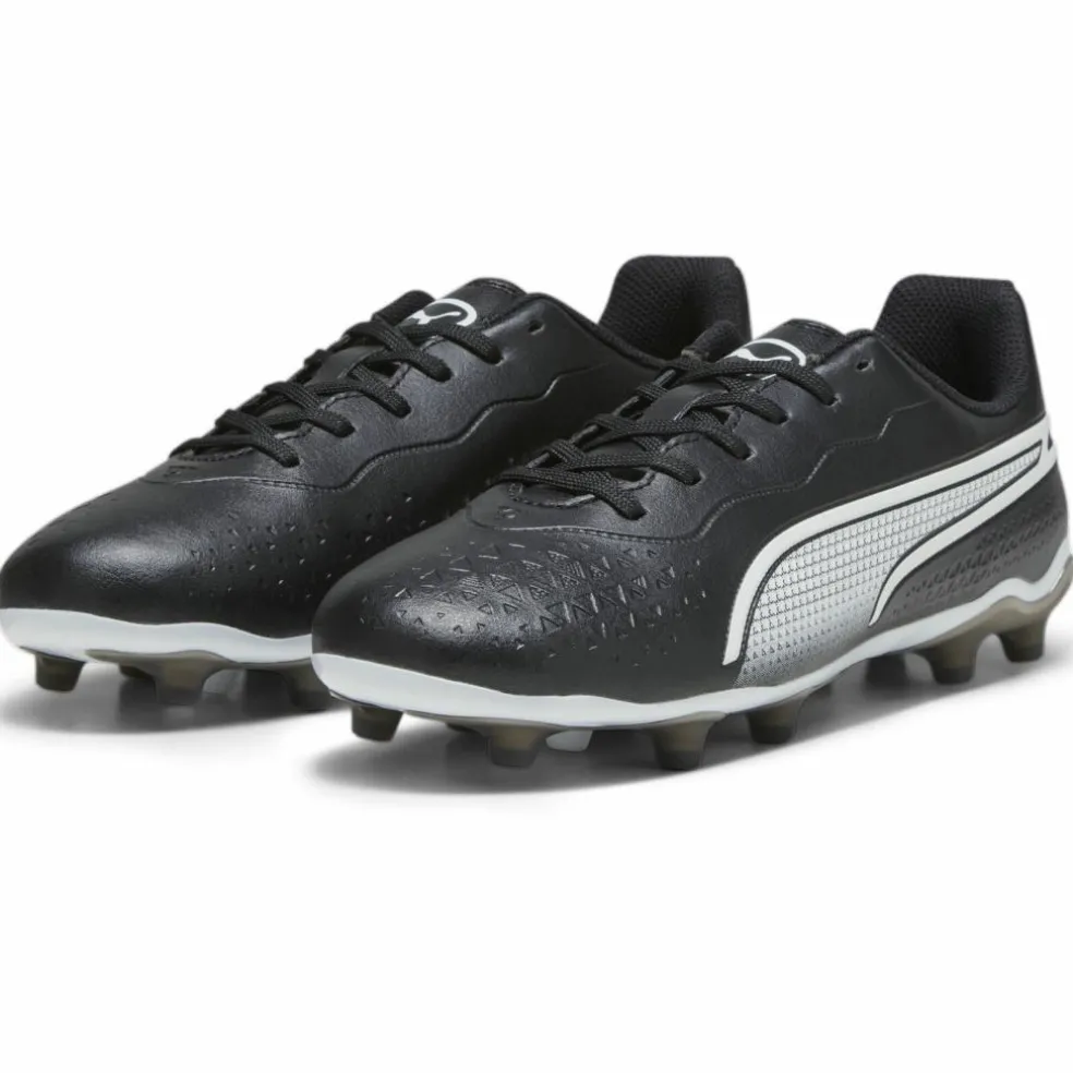 Puma KING MATCH FG AG voetbalschoenen junior Pum black Puma white