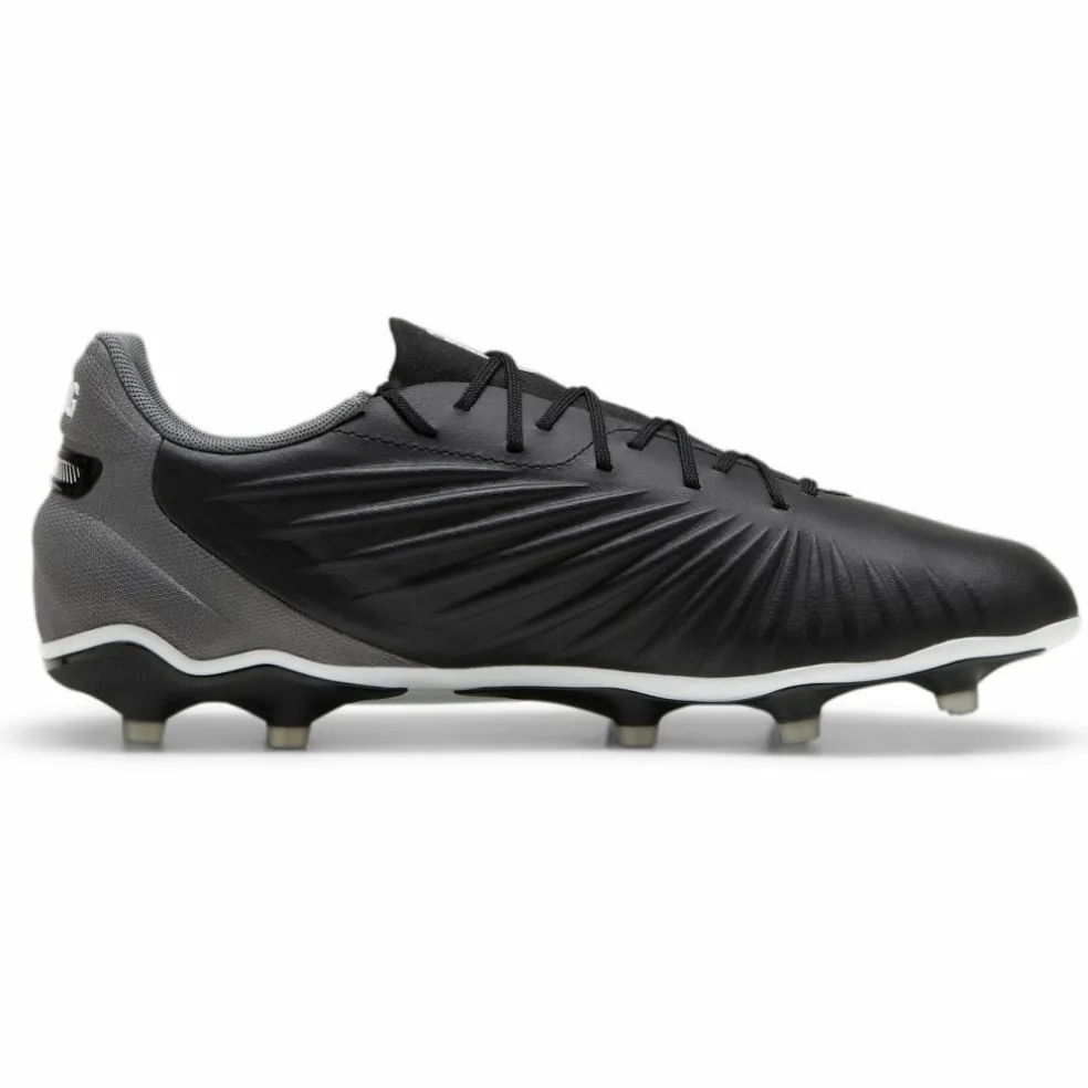 Puma KING MATCH FG AG voetbalschoenen heren PUMA black PUMA white cool dark grey