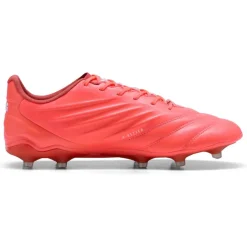 Puma KING PRO FG AG voetbalschoenen heren glowing red PUMA white red fire