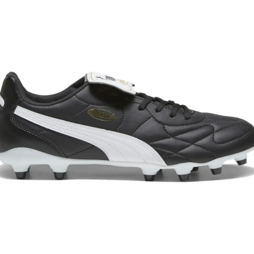 Puma KING TOP FG AG voetbalschoenen heren PUMA black PUMA white PUMA gold
