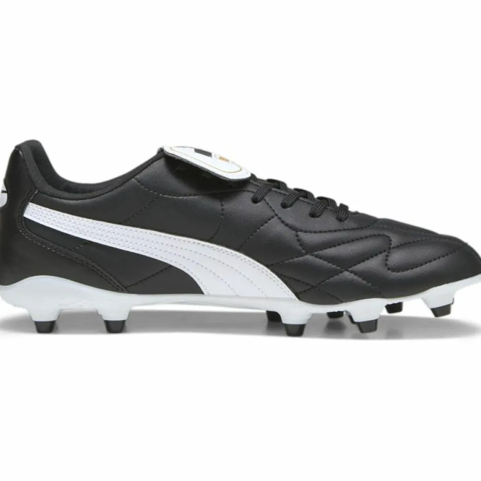 Puma KING TOP FG AG voetbalschoenen heren PUMA black PUMA white PUMA gold