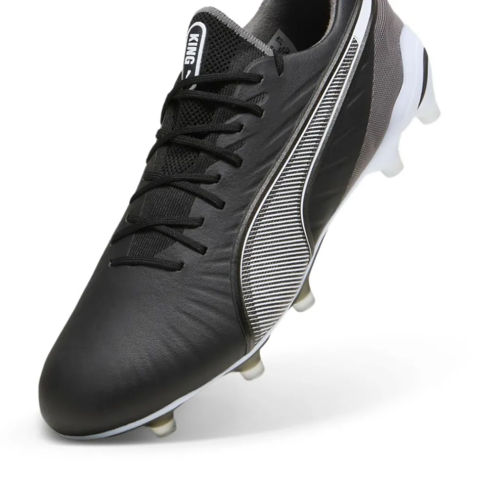 Puma KING ULTIMATE FG AG voetbalschoenen heren PUMA black PUMA white cool dark grey