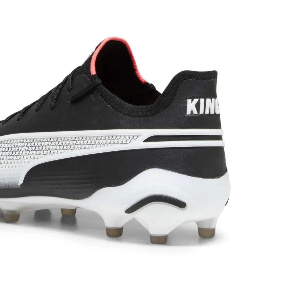 Puma King Ultimate FG AG voetbalschoenen heren PUMA black PUMA white fire orchid