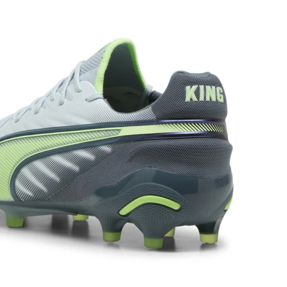 Puma KING ULTIMATE FG AG voetbalschoenen heren frosted dew fizzy apple grey skies