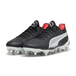 Puma King Ultimate MxSG voetbalschoenen heren  PUMA black PUMA white fire orchid