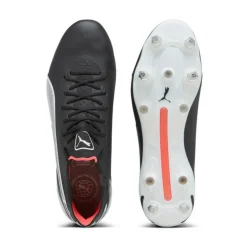 Puma King Ultimate MxSG voetbalschoenen heren  PUMA black PUMA white fire orchid