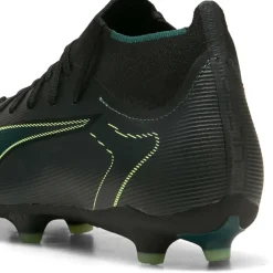 Puma Ultra 6 Match+ FG - AG voetbalschoenen PUMA black fizzy light green terrain